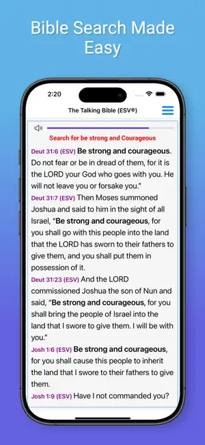 Talking Bible for The Blind screenshot 3