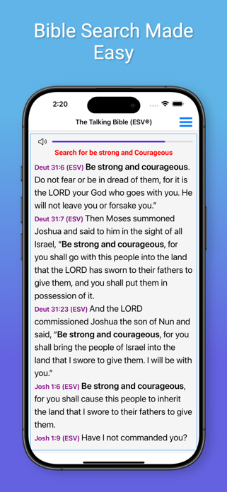 Talking Bible for The Blind Screenshot 3 of 7