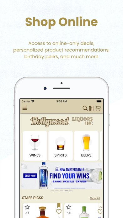 Screenshot #1 pour Hollywood Liquors Inc