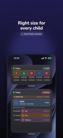 KidsPlaner: School Timetable Screenshot 6 of 7