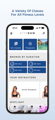 CITYROW: at home fitness screenshot