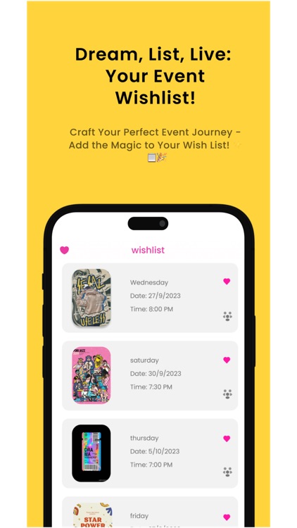 Buzzing - find gigs and events