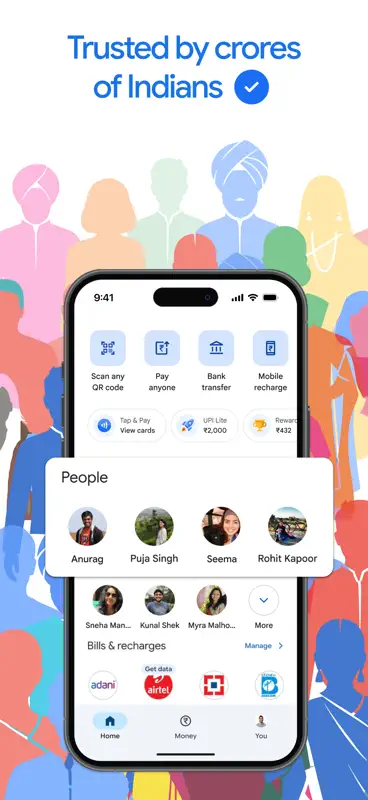 Google Pay: UPI, Cards, Loans screenshot 3 of 7