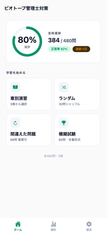 ビオトープ管理士対策 のスクリーンショット