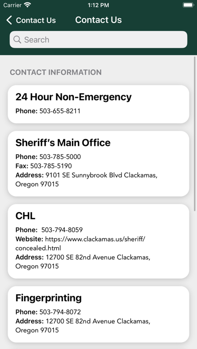 ClackCo Sheriff Screenshot