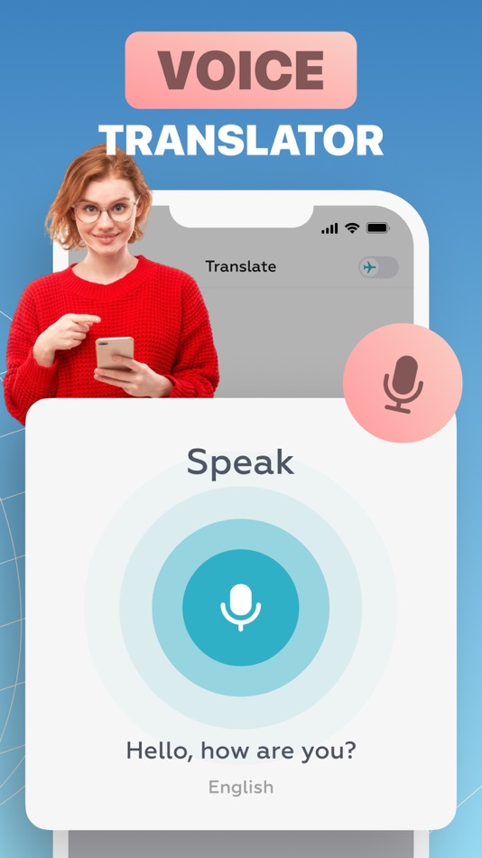 #1. Voice Translator: Translate AI (iOS) 由: AVIRISE LIMITED (CY)