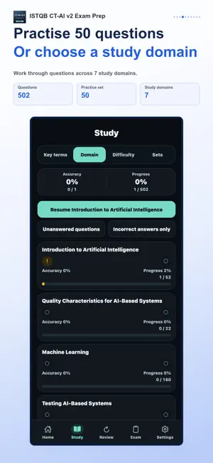 ISTQB CT-AI v2 Exam Prep screenshot 4
