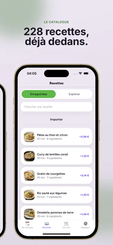 Barquette : Menu & Budget screenshot 5 of 7