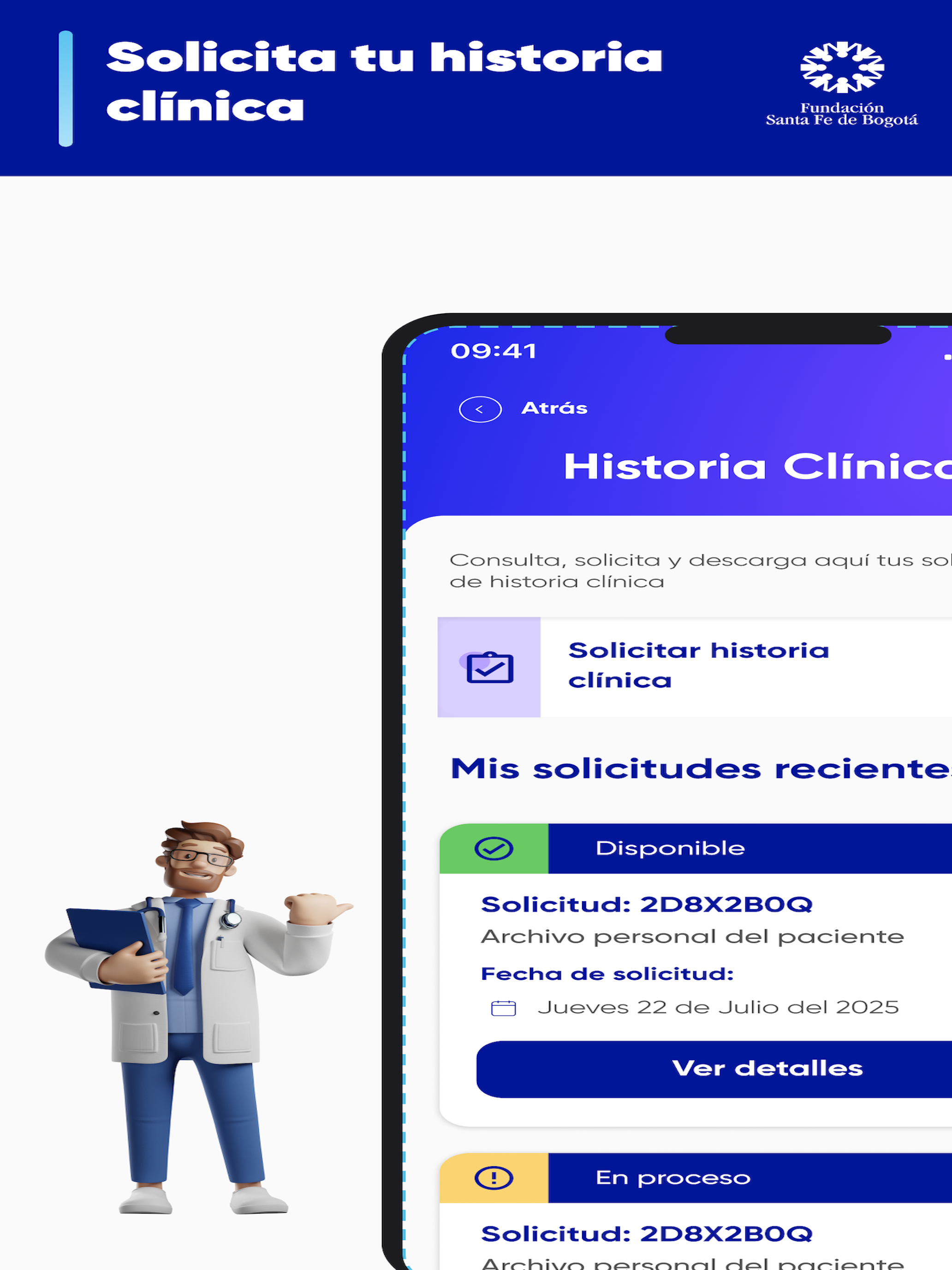 Fundación Santa Fe de Bogotá screenshot 8