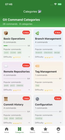 Git Manual Commands Reference Screenshot 2 of 5