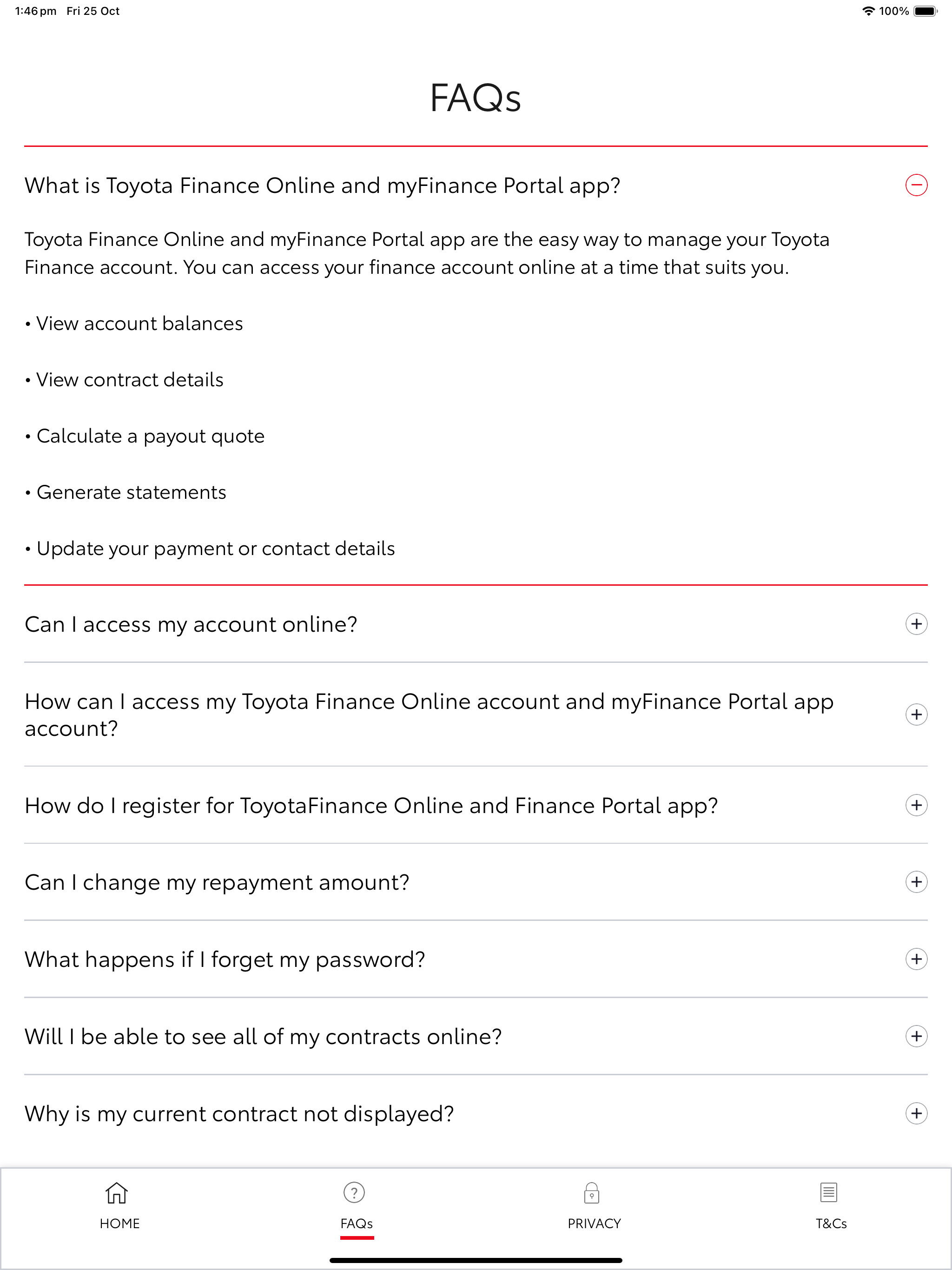 myFinance Portal