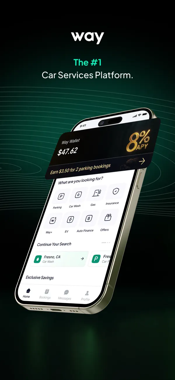 Screenshot #1 pour Way - #1 Car Services App