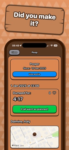 Pooddy: Poop map & tracker Screenshot 7 of 9