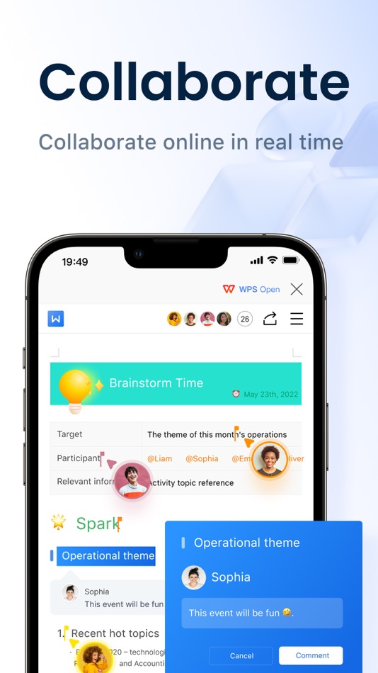 #6. WPS Office: PDF, Docs, Sheets (iOS) 게시자: KINGSOFT OFFICE SOFTWARE CORPORATION LIMITED