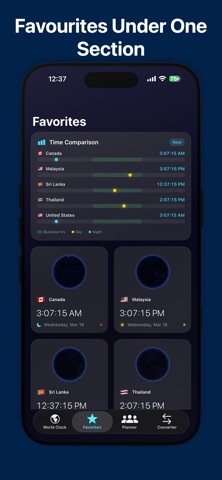 Chronometer : World Clock Screenshot 4 of 7