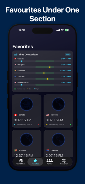 Chronometer : World Clock Screenshot 4 of 7