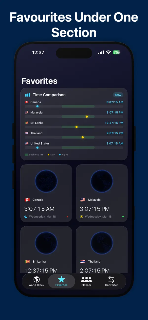 Chronometer : World Clock Screenshot 4