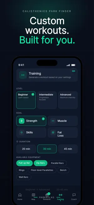 Calisthenics Park Finder screenshot 4