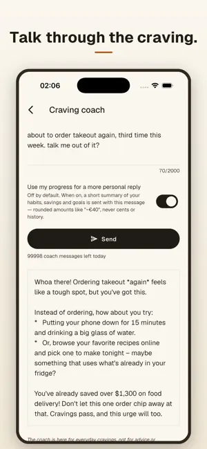 Sparely: Savings Tracker screenshot 2