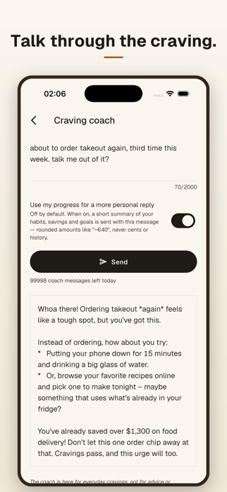 Sparely: Savings Tracker Screenshot 2 of 6