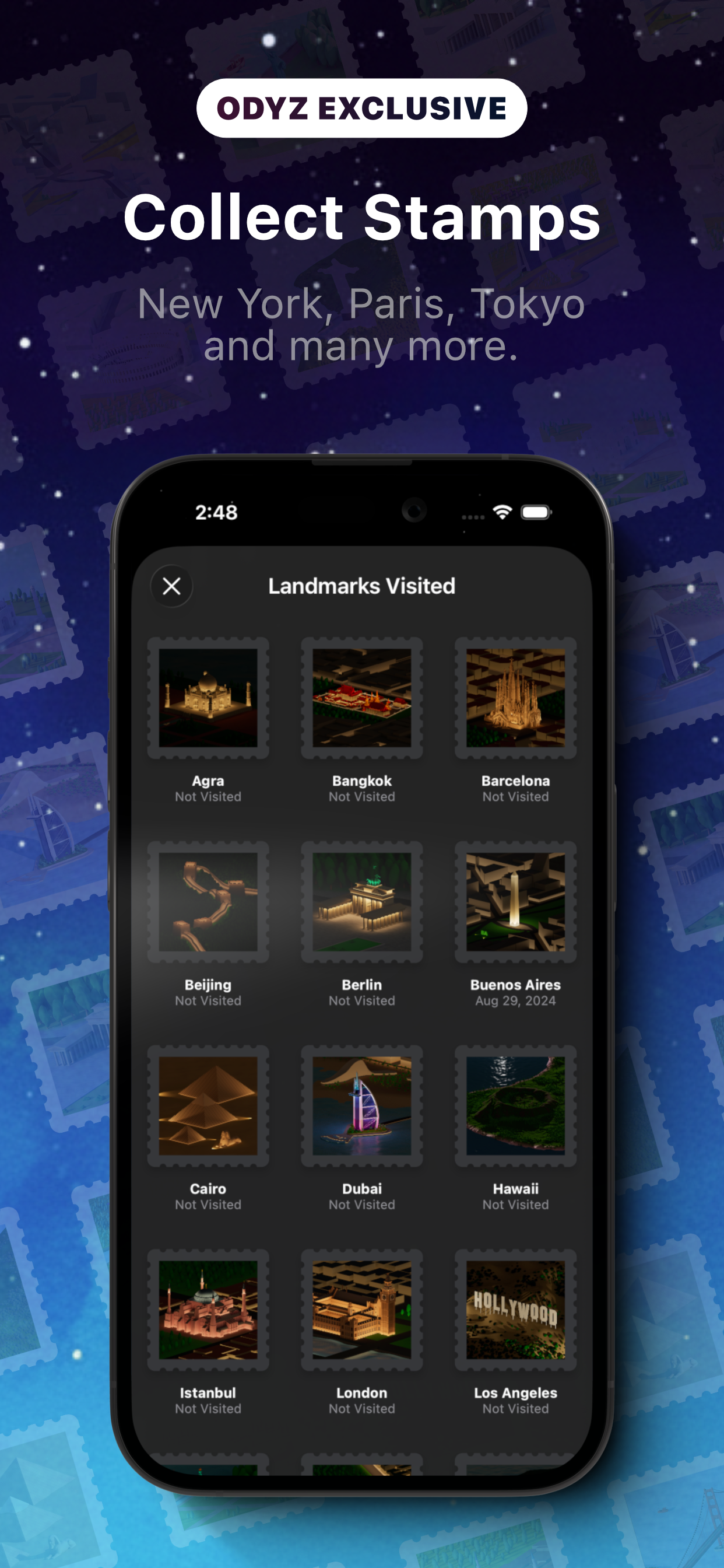Odyz - Travel Tracker