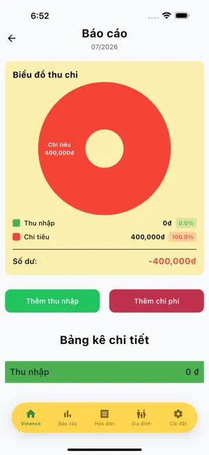 Vinance screenshot 1