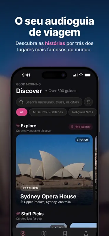 Stanza: Travel Audio Guides screenshot 1 of 4