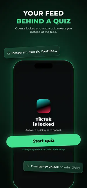 MindLock: Quiz App Blocker screenshot 2