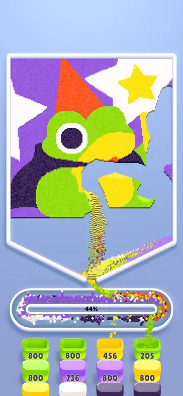 Sand Drop - Color Puzzle screenshot 2 of 4