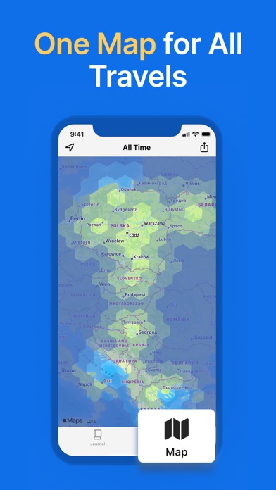Been & Done: 世界の旅行地図トラッカー screenshot 5