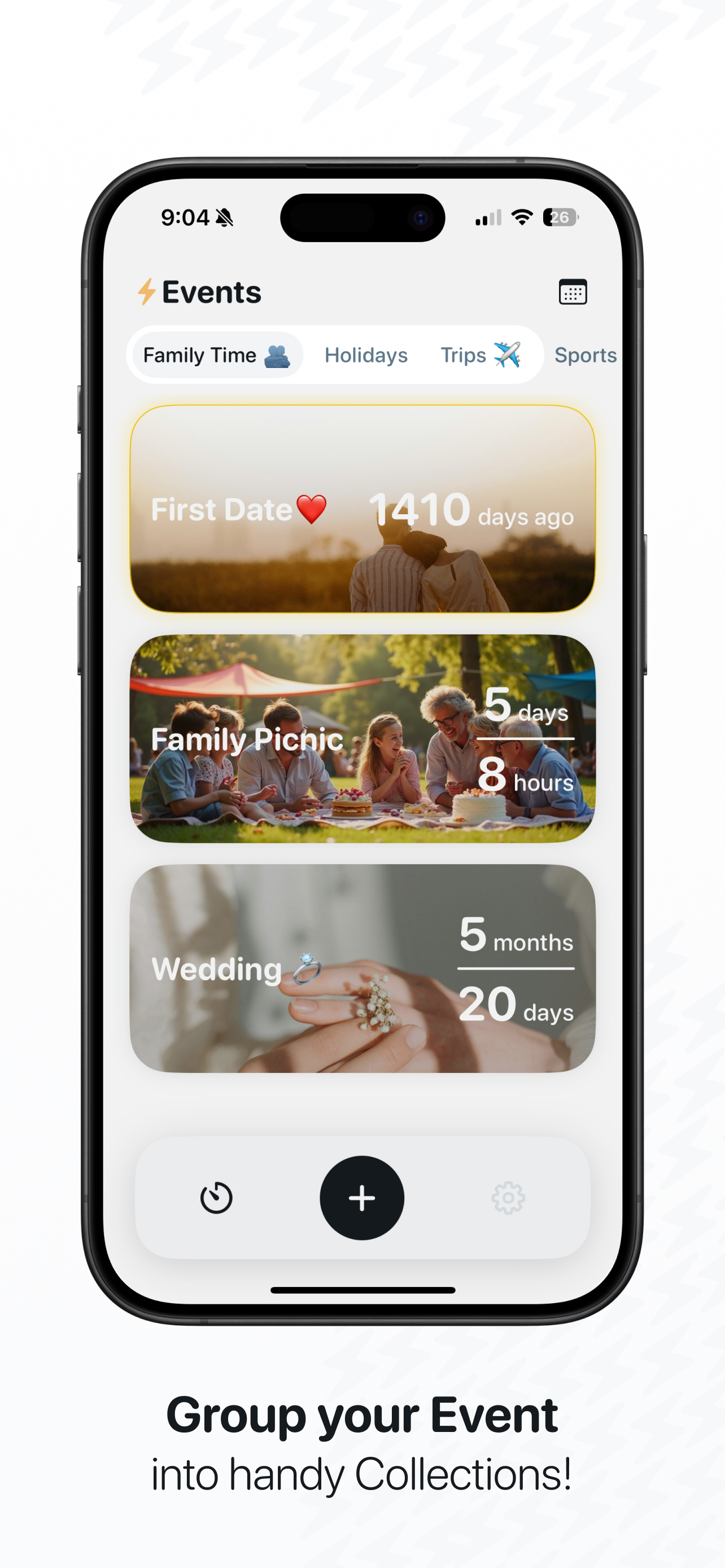 Countdown Widget • EventFlow