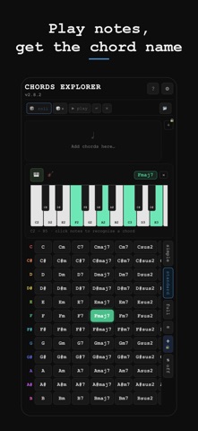 Chords Explorer Screenshot 1 of 5