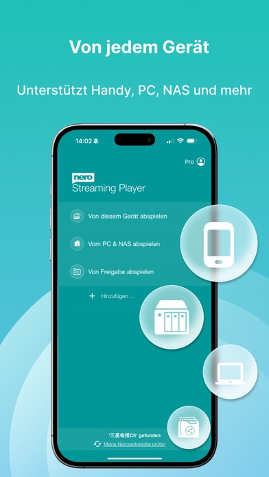 Nero Streaming Player Pro screenshot 2