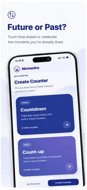 Momentra Time Counter screenshot 2