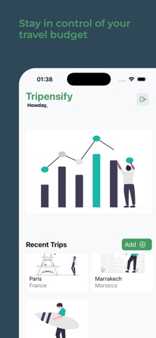 Trip Expense Track Tripensify Screenshot 2 of 6
