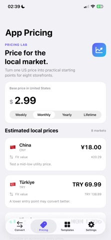 RatePilot: FX Pricing screenshot