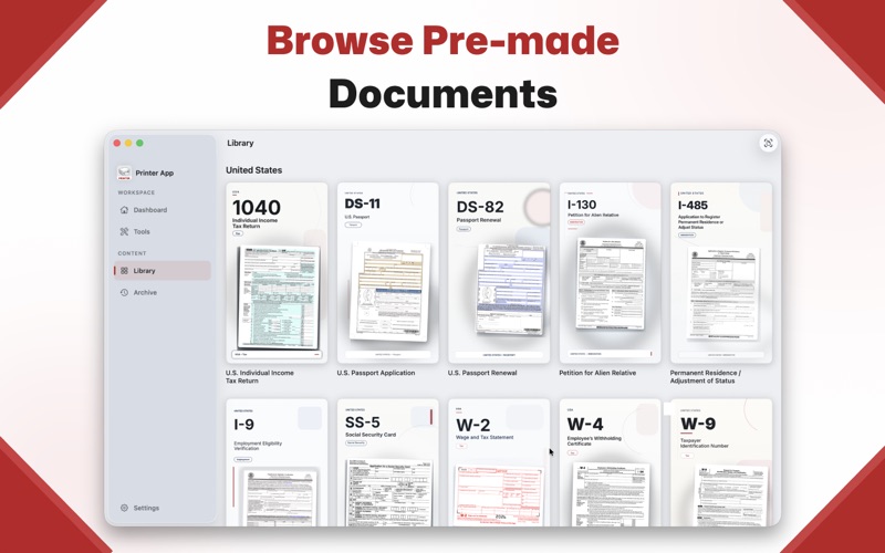 Printer app for Canon Printer iPhone screenshot