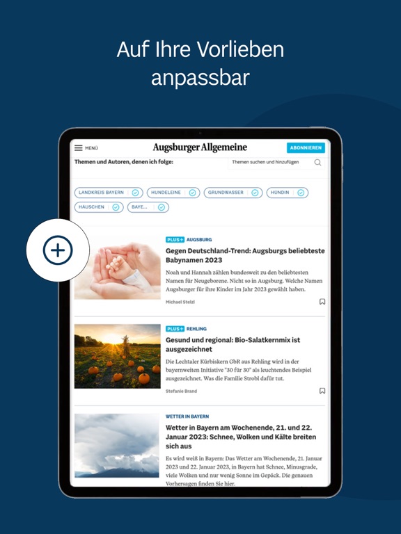 Screenshot #6 pour Augsburger Allgemeine News