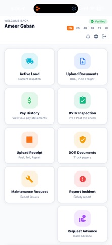 Fleetmaster TMS screenshot