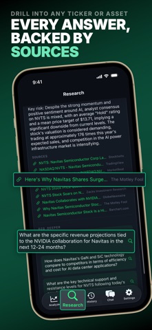 Stock Analysis AI: Wyck iPhone screenshot