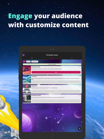 Gametize: Explore Experiences iPad screenshot