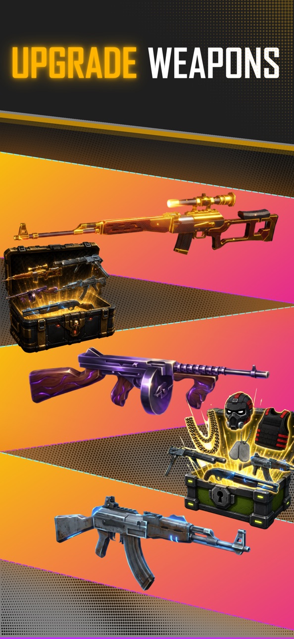 Heat Rush: Hero Shooter iOS Mod IPA screenshot 2 - iOS game interface