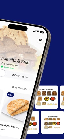 California Pitas iPhone screenshot