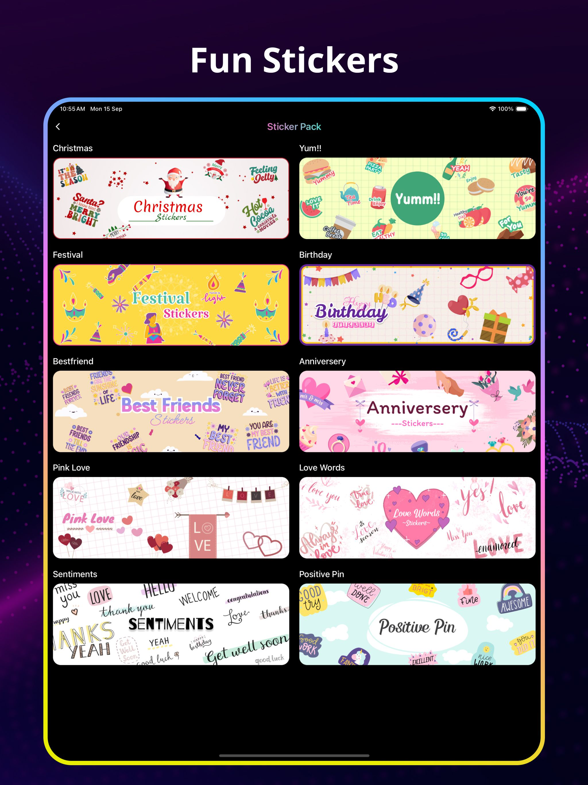 LED Keyboard - Fonts & Themes screenshot 9