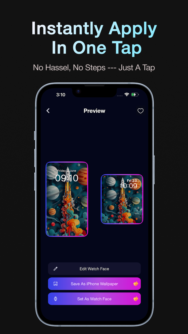 Nextface Watch Live wallpaper