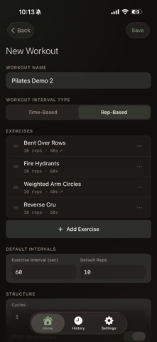 Kettlebell Interval Timer Screenshot 8 of 8