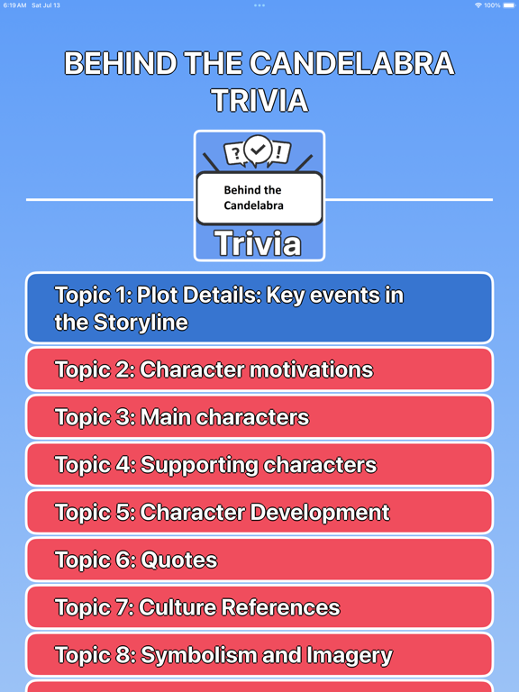 Screenshot #5 pour Behind the Candelabra Trivia