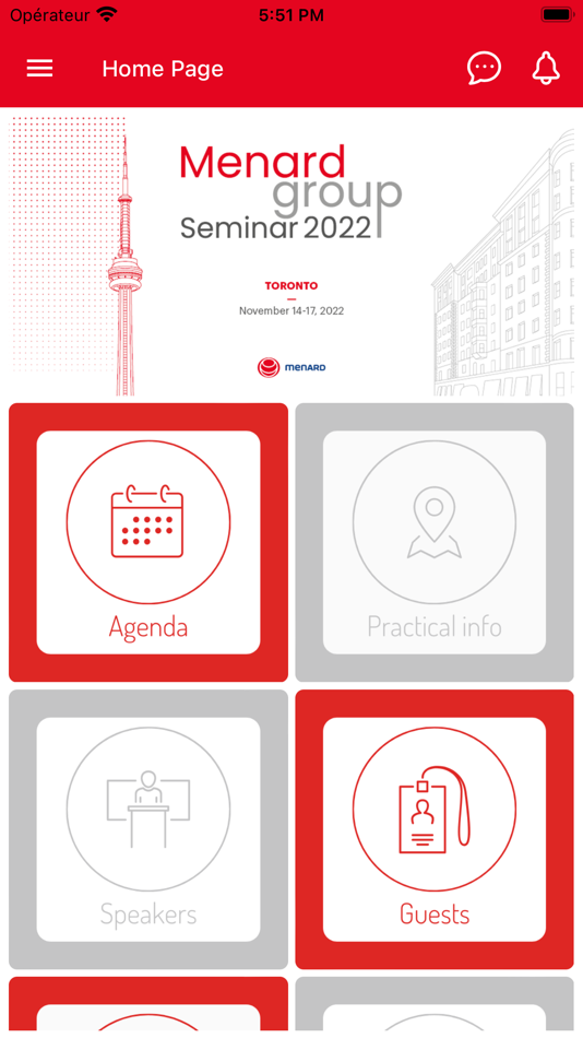 #1. Menard Event App (iOS) 由: Invent-App