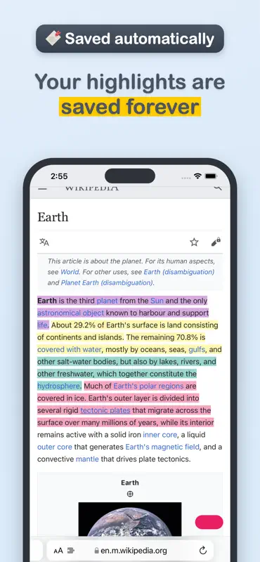 Highlighter for Safari screenshot 2 of 2