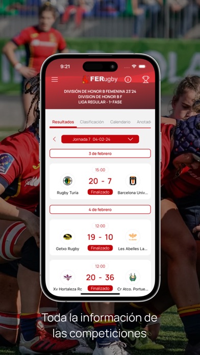 Screenshot #2 pour FERugby